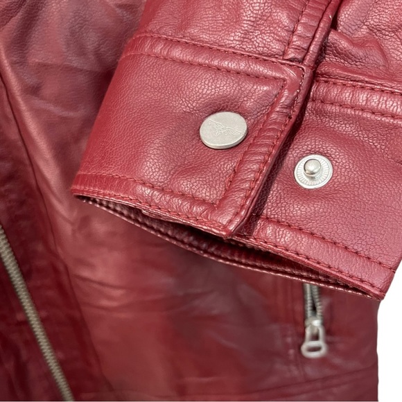 Women’s Wilson Cycle Leather Motorcylce Jacket - Picture 4 of 12